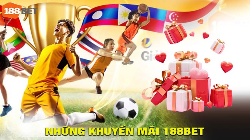 Những khuyến mãi 188bet hấp dẫn