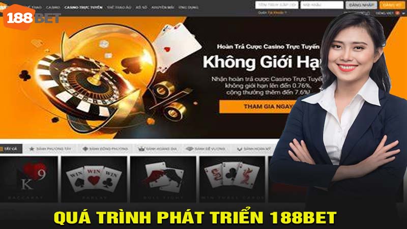 Quá trình phát triển của 188bet