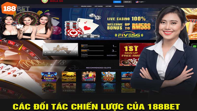 Các đối tác chiến lược của 188bet