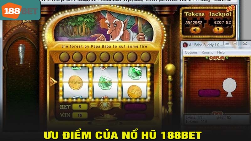 Ưu điểm của nổ hũ 188bet