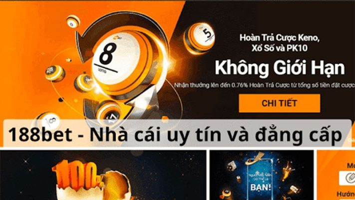 188bet nhà cái uy tín và đẳng cấp 